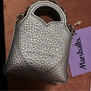 Tiffany & Co. Metallic Silver Mini/ Nano Bag